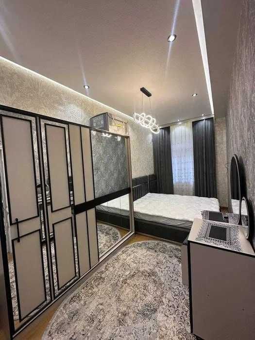 3 та хона, 2 та ҳожатхона, мебель+техника, Юнусобод-13, метро яқинида`