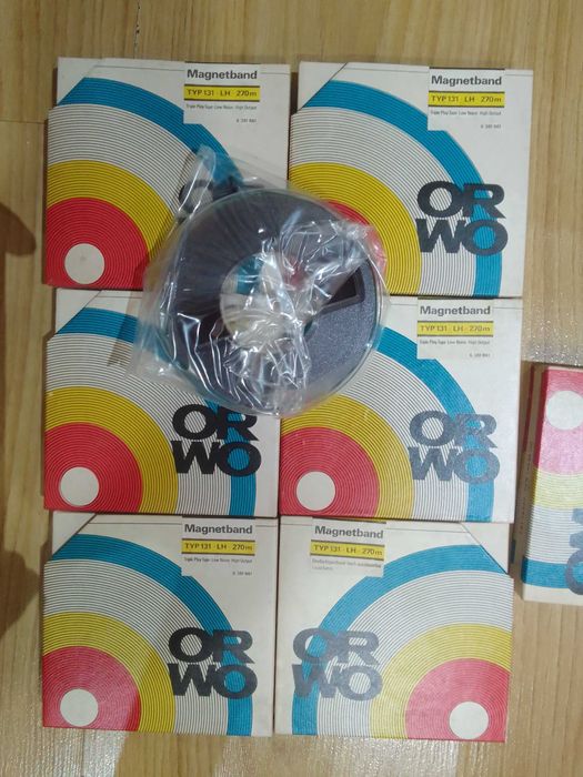 НОВИ Магнетофонни ролки и ленти ОРВО