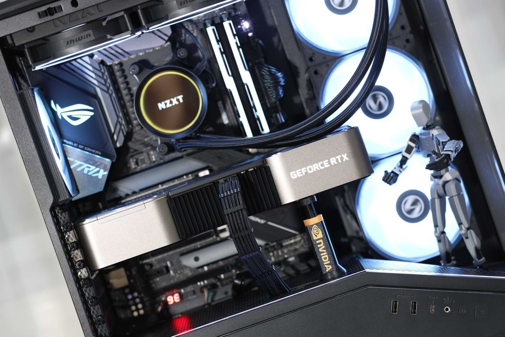 Custom Gaming PC Ryzen 9 5900X RTX 3090 TI FE DDR4 32GB Asus X570-E