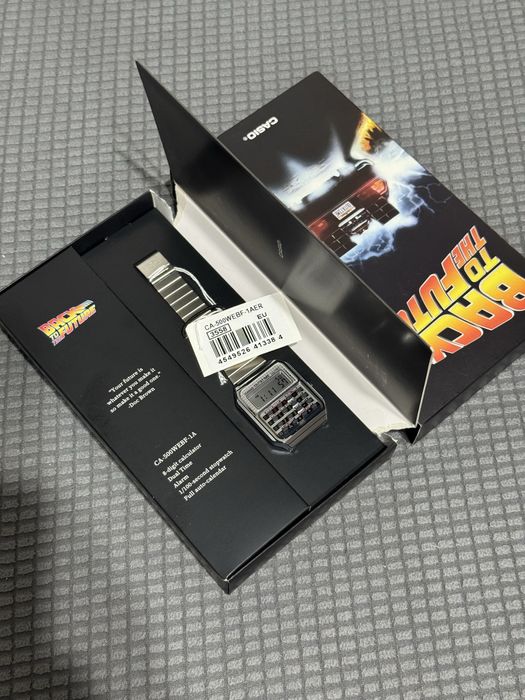 Casio CA-500WEBF Back to the future