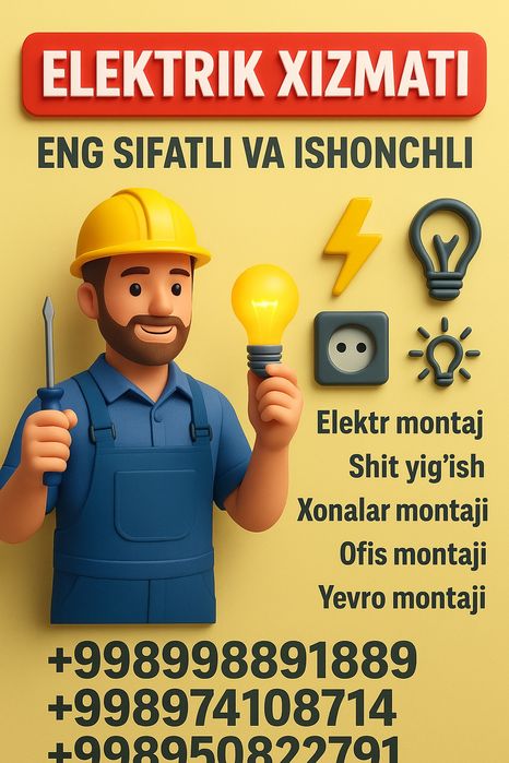 Elektrik hizmati 24/7