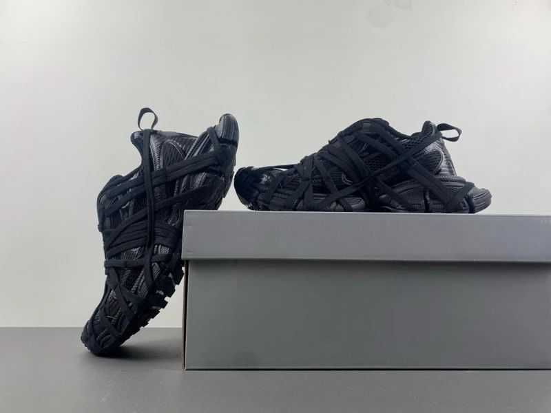 Balenciaga 3XL Black Mesh Black