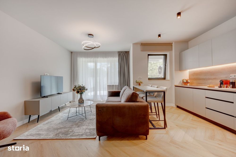 AFI Home North - 3 camere cu gradina, mobilat&utilat, pet-friendly