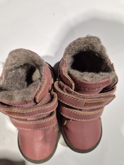 Ghete piele Bisgaard, lana pe interior, marimea 24