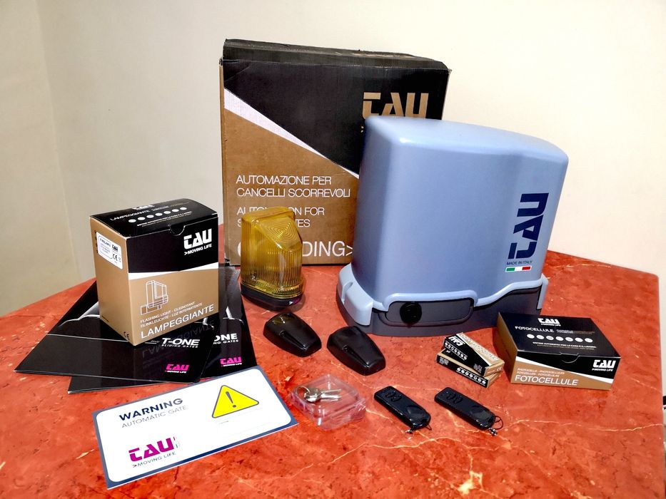 Kit automatizare poarta culisanta 500KG, TAUItalia
