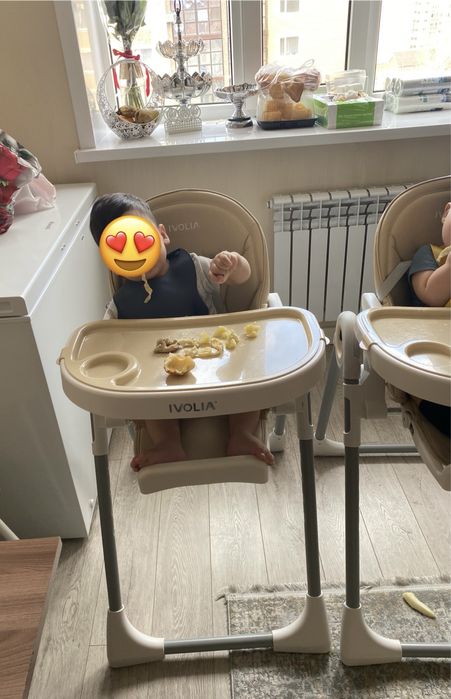 Детский стульчик для кормления Ivolia