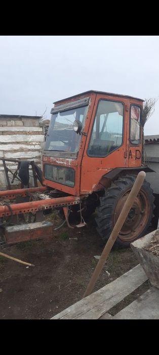 Трактор Т-16 с косилкой