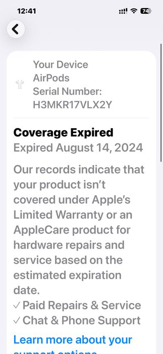 Apple AirPods 2 генерация