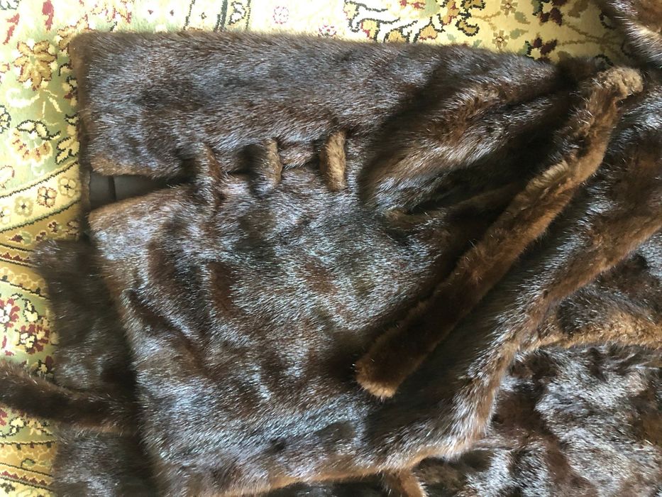 Шуба норковая б/у