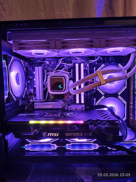 Компютър Ryzen 7 5800X, RTX 3070 8GB, RAM 32GB DDR4 3600, SSD 512GB