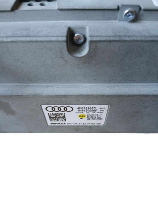 Display Audi A6 Avant C8, 4A5 2018 - > 4K0919605L