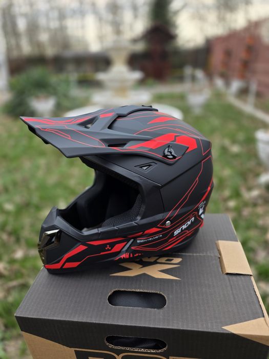 Casca moto atv MX ENDURO CROS DOWNHILL L noua ambalata