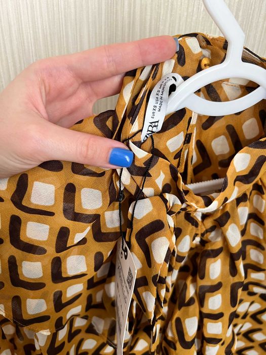 Новая блузка Zara pазмер XS из Германии