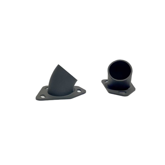 2 Tipsuri Evacuare, Toba sport CFMoto X10 X8, Otel, 48mm + garnituri