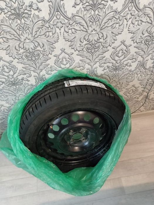 Колеса в сборе, диск и шина