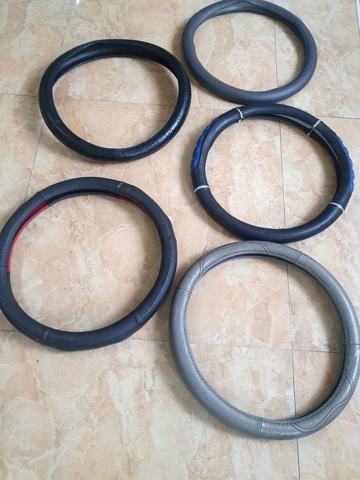 Huse volan din piele naturală perforate