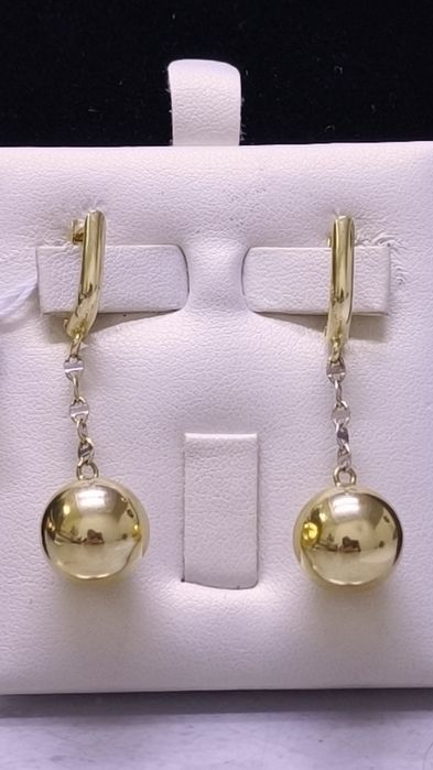 Серьги из жёлтого золота