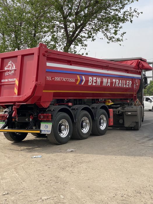 Tanar yarimtirkama, Тонар, полуприцеп, samostval