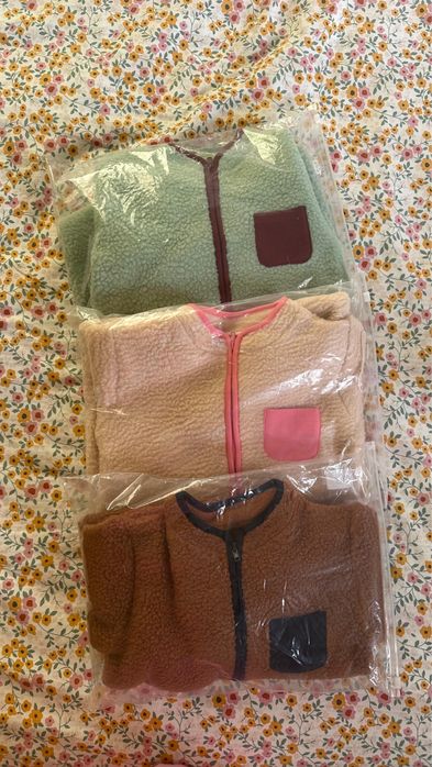 Флисовые комбинезоны рост 80