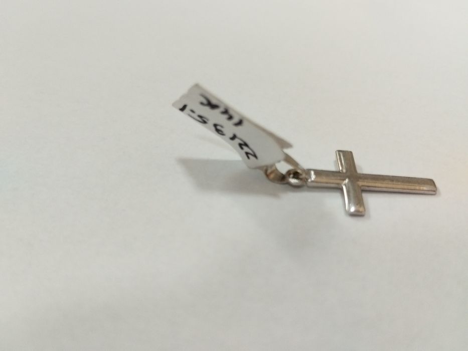 Cruce aur alb 14k 1.32gr (ctg)
