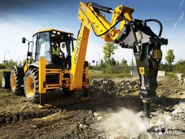 Услуги экскаватора-погрузчика-экскаватор-погрузчик