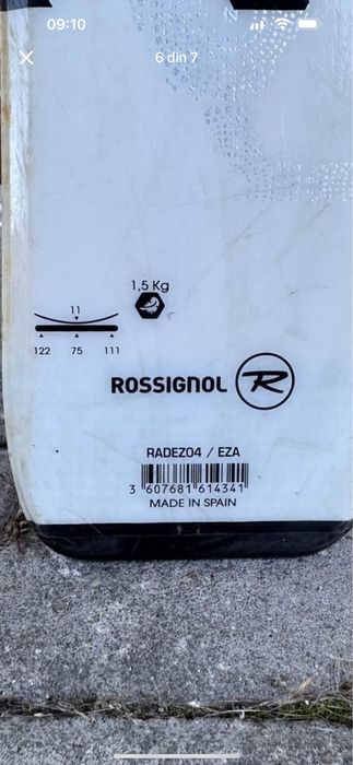 Set schi damă Rossignol