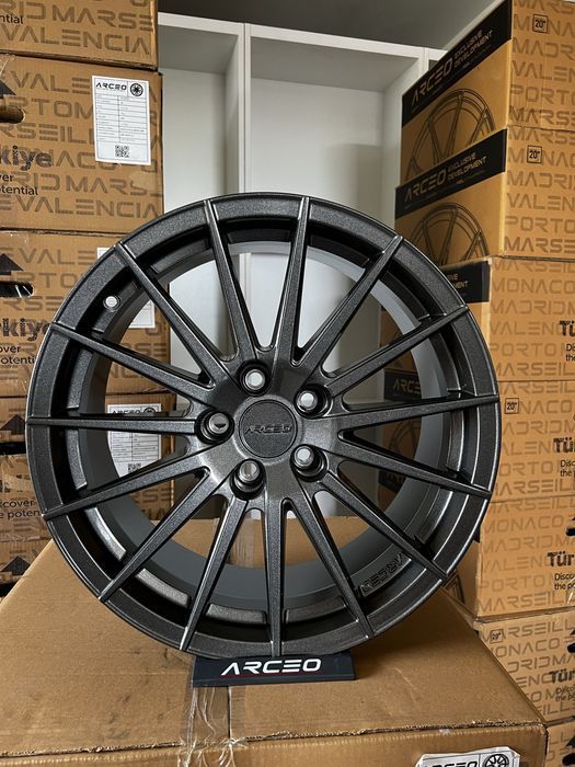 Jante R18 5x112 Arceo Lisbon Noi Audi A3 A4 A5 A6 A7 A8 Q3 Q5 Q7 Mercedes C E S CLA CLS GLC GLE BMW G20 G30 F40 X1 X3 VW Golf Passat Tiguan