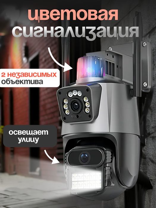 WiFi Smart Kamera 360 PTZ Camera наружная камера ICSee
