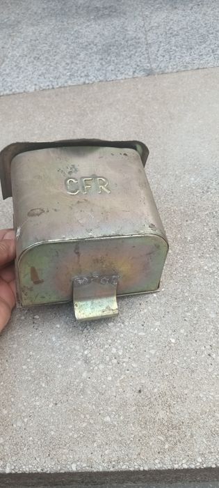 Caseta veche din metal, CFR