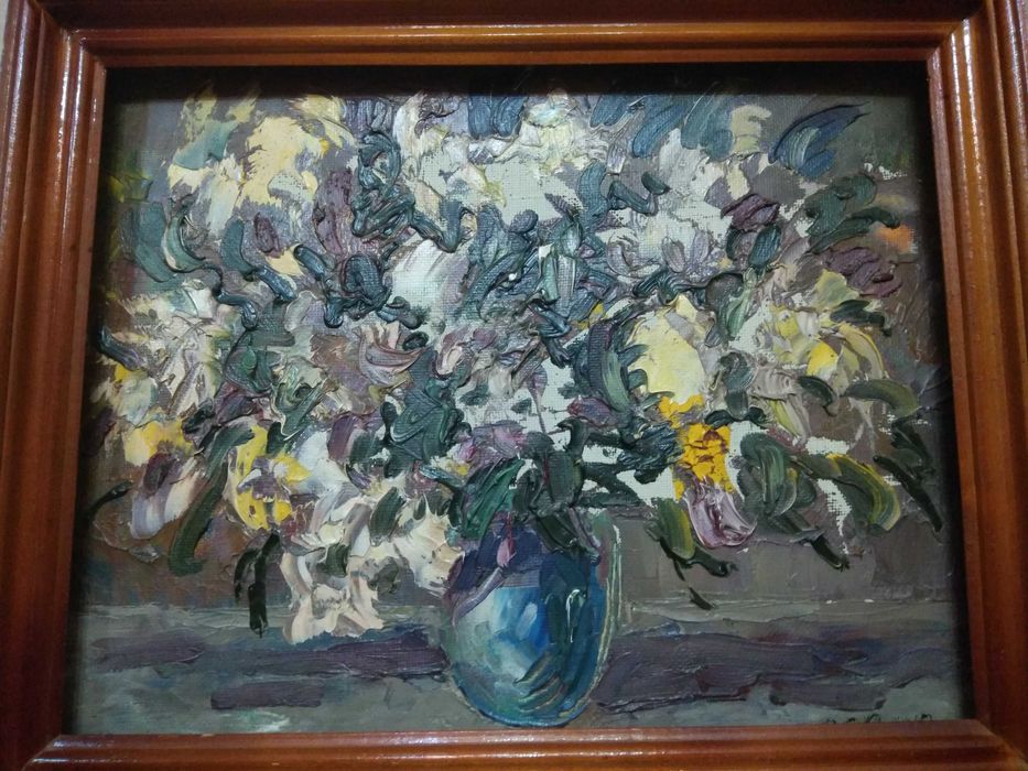 Картина " Сирень"  масло , автор Bobur