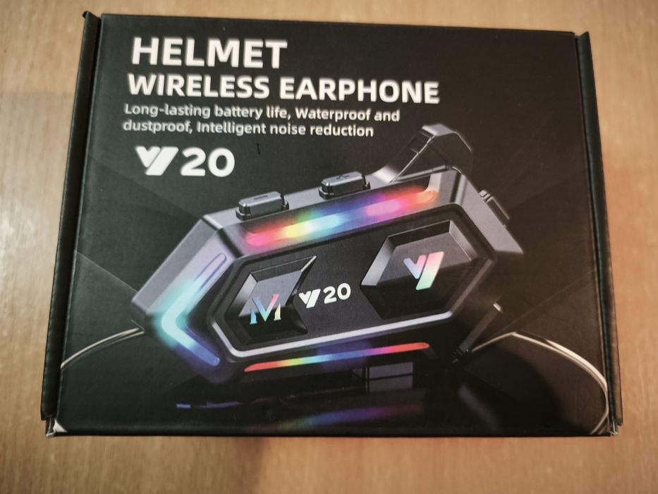 Intercom cască motocicletă