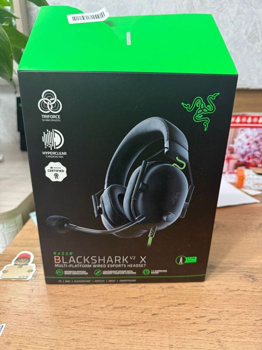 игровые наушники razer blackshark v2X