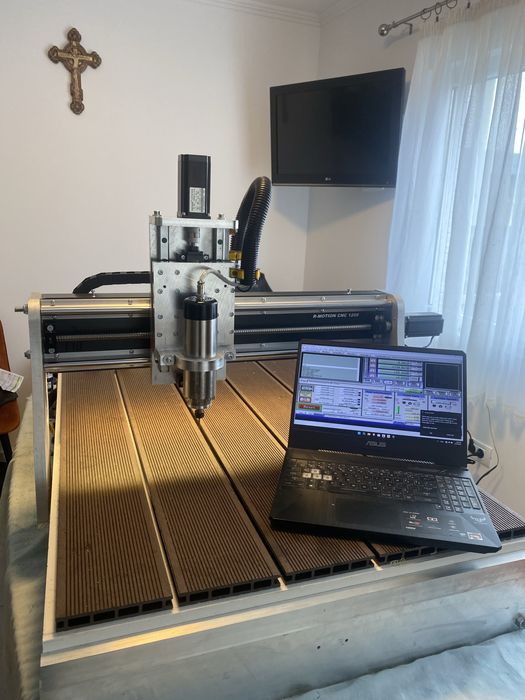 ROUTER - FREZA CNC - 1208 Complet, compact