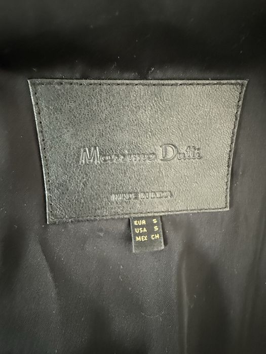 Massimo Duti куртка кожанная