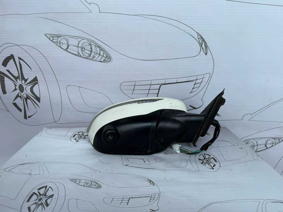 Oglindă Dreaptă 13 PINI Nissan X-Trail T32 2015 / 2014-2017 / Cod OEM 963014CA6A (5C2)