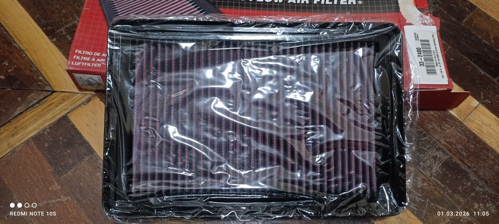 Фильтр многоразового использования K&N 33-2480 на Mazda