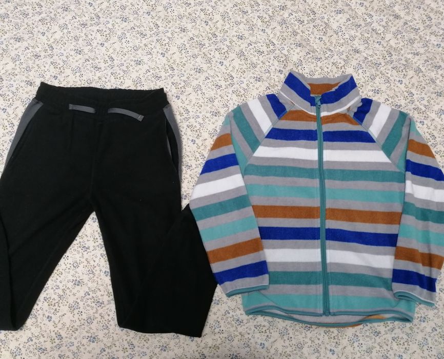 Lot hanorace+pantaloni, 6-8 ani