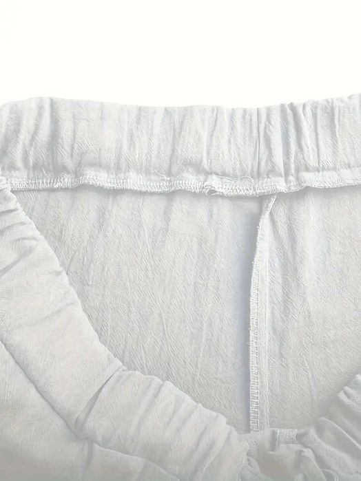 Мъжки Памучни Широки Панталони - Свободна Кройкa 2XL