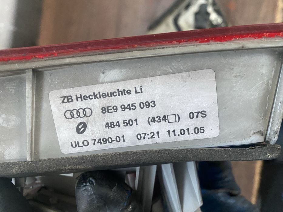 Stop haion stanga dreapta audi a4 b7 stop dreapta aripa a6 c6