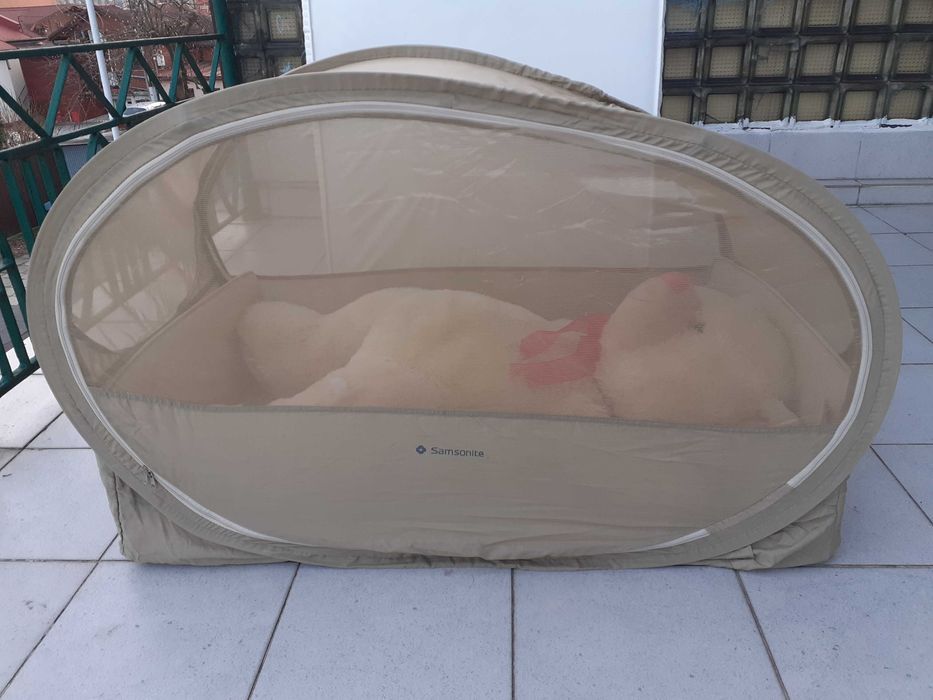 Pat pliant de bebelusi gen camping