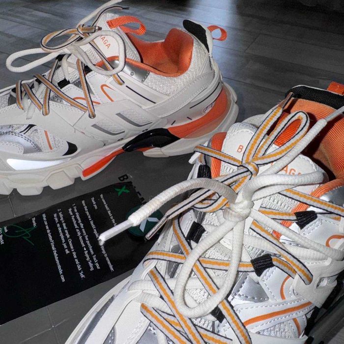 Balenciaga Track White Orange 45-46