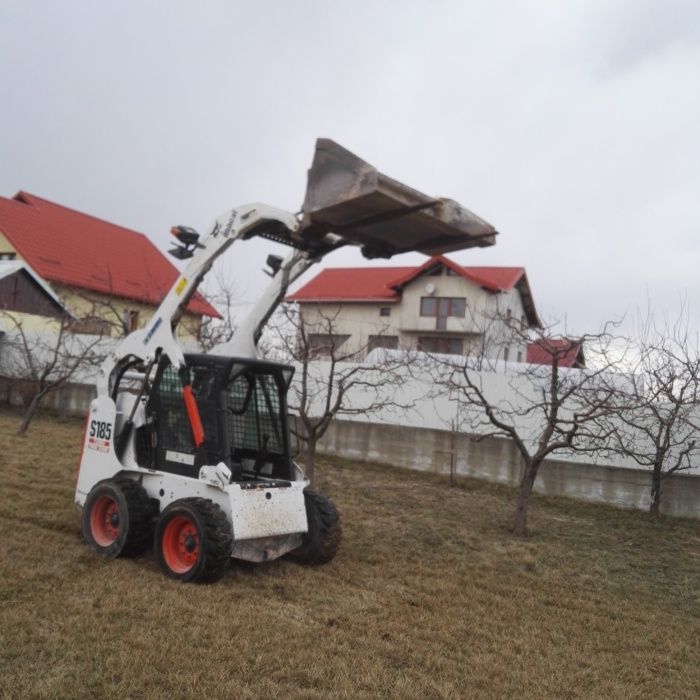 Inchiriez Miniexcavator sau Incarcator frontal Bobcat