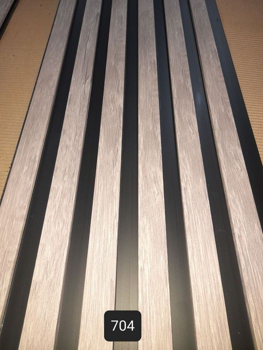 Ребристые декоративные панели от Decomatic plast