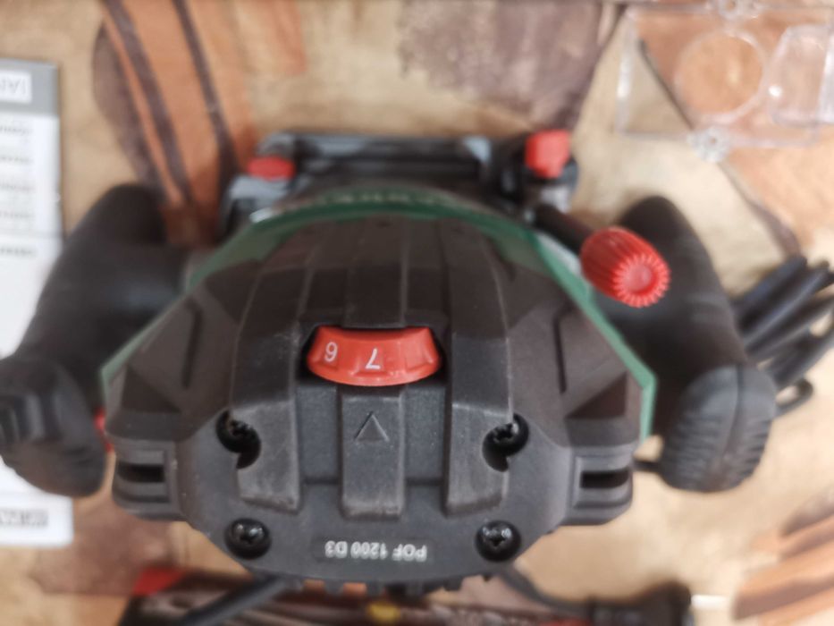 НОВА Parkside Оберфреза 1200W за дърво пластамас и метали  6бр.Фрези