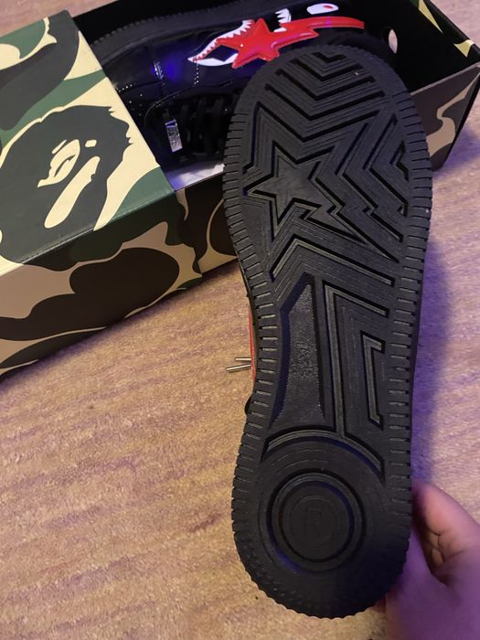 Adidasi A bathing Ape bapesta + chrome hearts bratara cadou