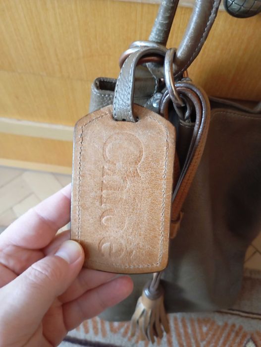 Кожена чанта Chloé