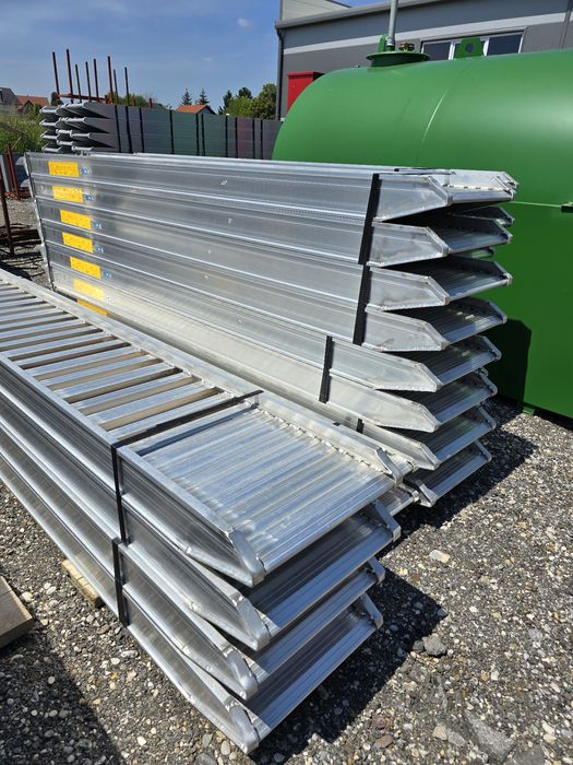 Алуминиеви рампи ,пътеки и вериги за багери