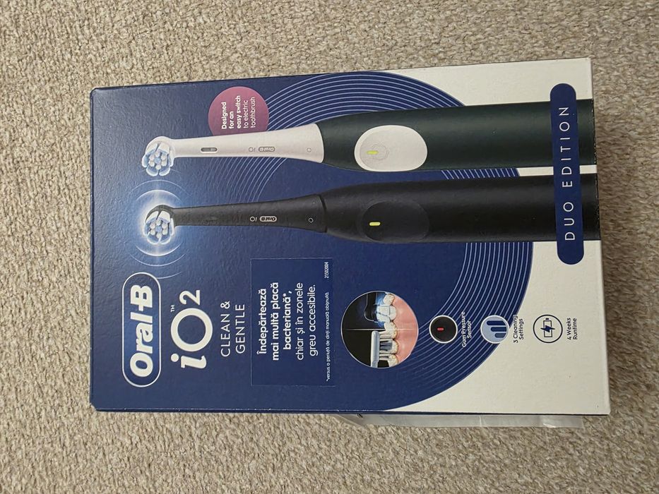 Set 2 periute de dinti electrice Oral-B iO