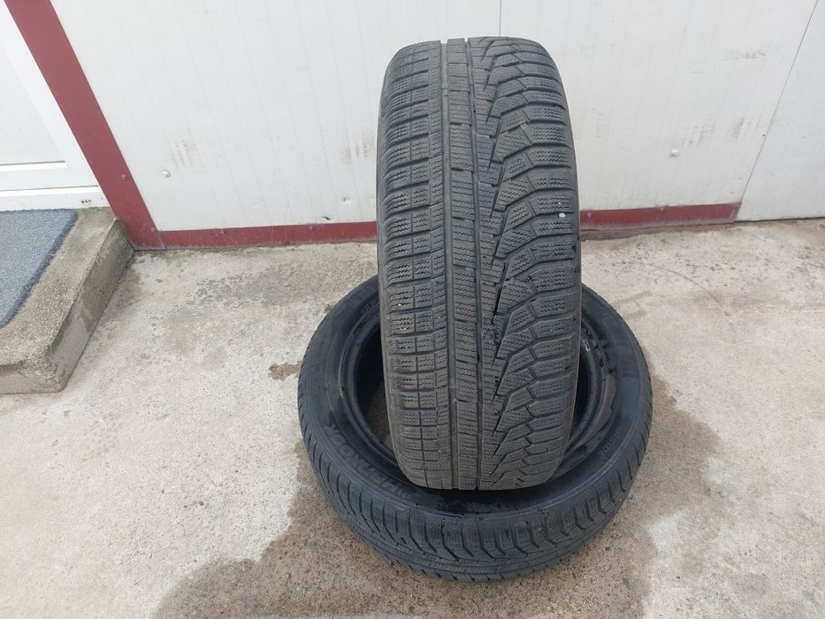 135 lei bucata! Doua anvelope M+S/IARNA 225 55 r18 Hankook