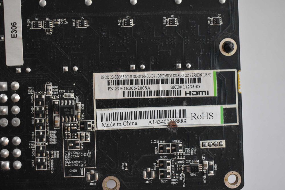 Placa video AMD Sapphire Radeon R9 285 OC Dual-X 2GB GDDR5 256-bit